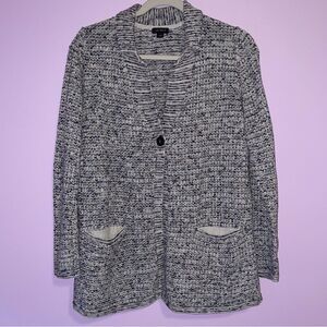 J Jill S Wearever Collection Knit Cardigan Art to Wear Boho Sweater Top